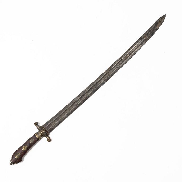 Hunting sword, 18th century.