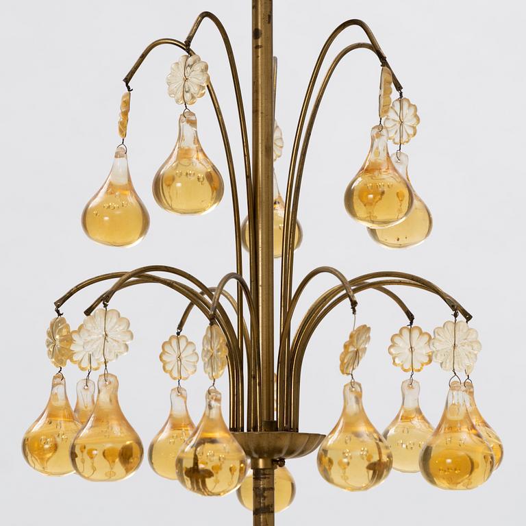 A Swedish Grace ceiling lamp, 1920's.