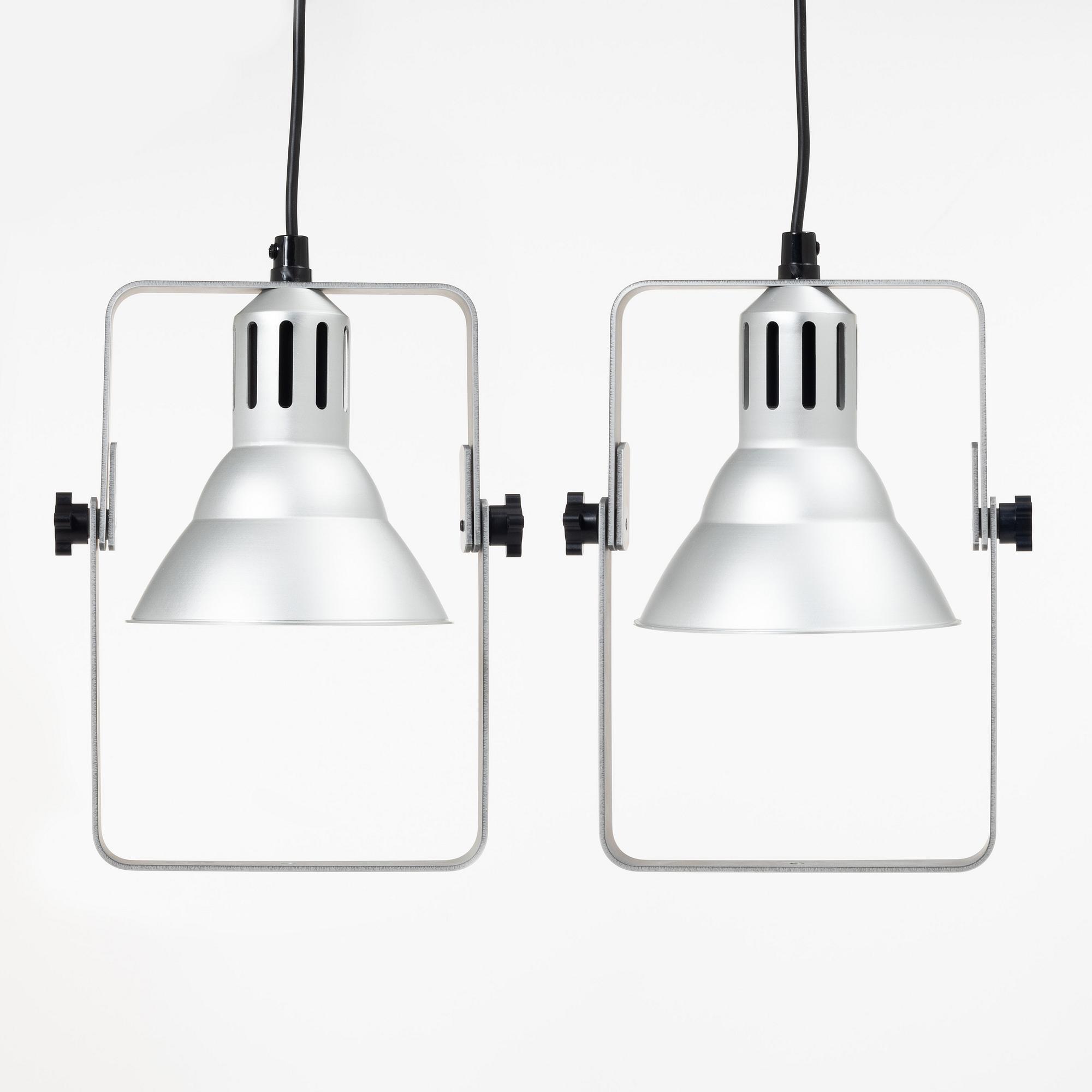 Yrjö Kukkapuro, a 'YK100AR' pendent lamp, blond Belysning, Sweden, 2020's.