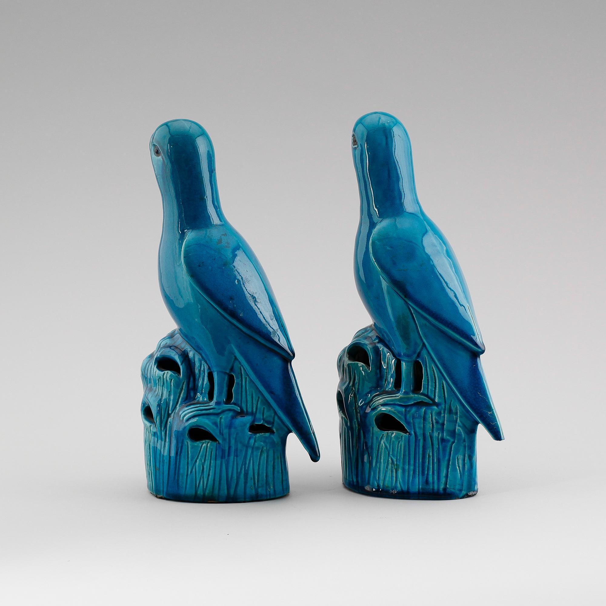 FIGURER, 2 st, porslin, Kina, 1800-tal.