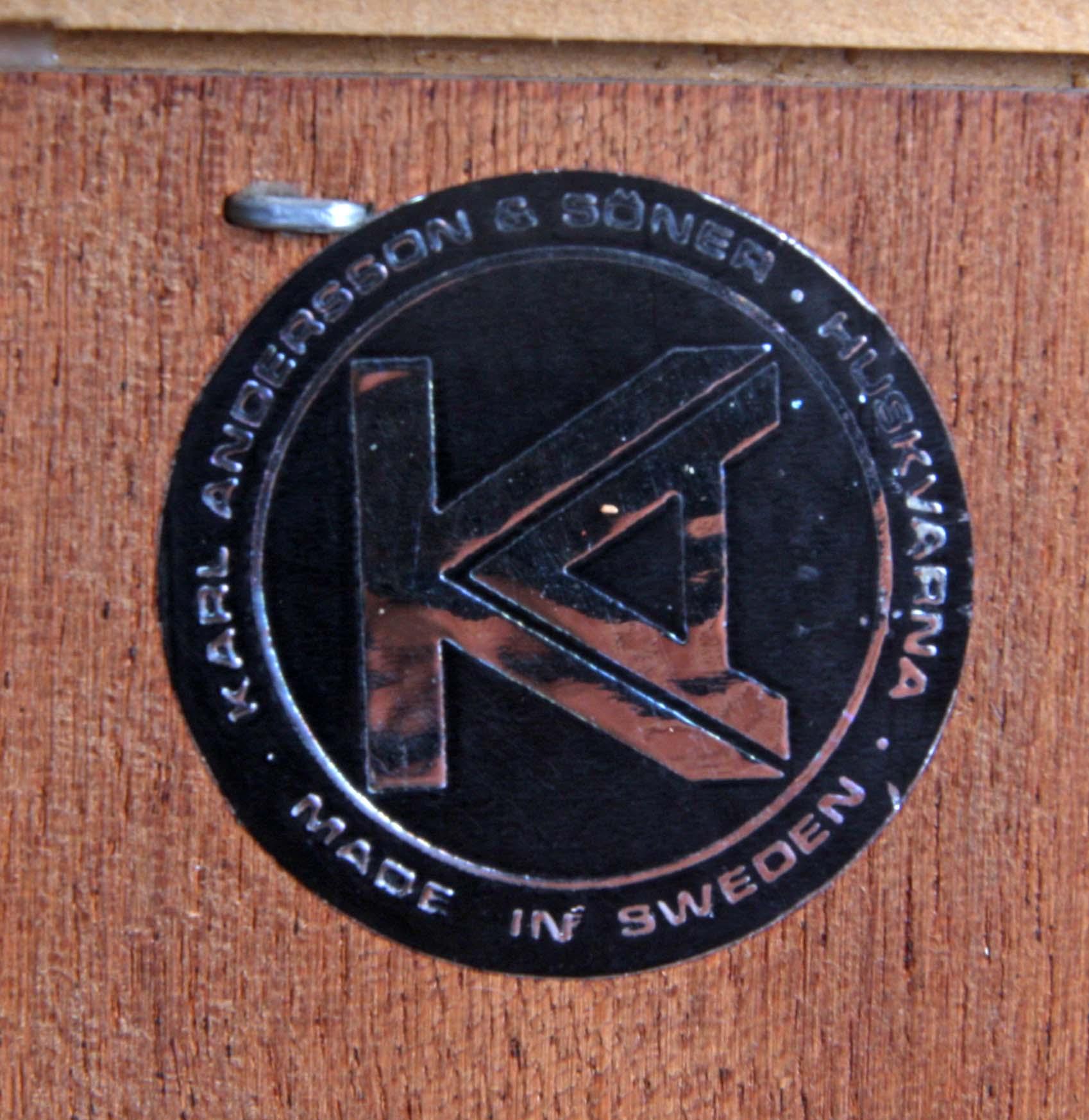 BOKHYLLESYSTEM, 3  st,  "Öresund", Börge Mogensen, Karl Andersson & Söner.