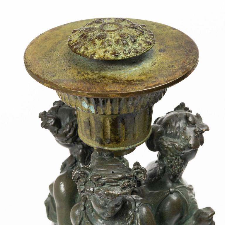 A table ornament, late 19th century.