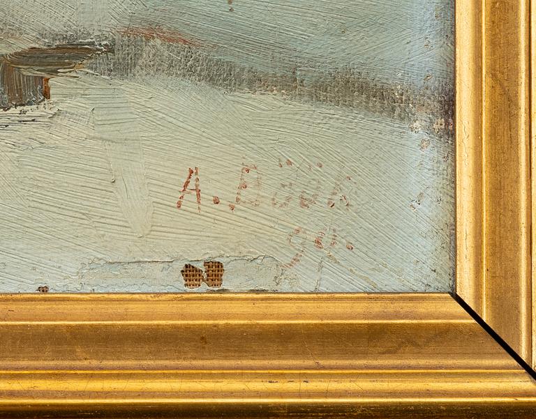 Alarik Böök, Winter motif.