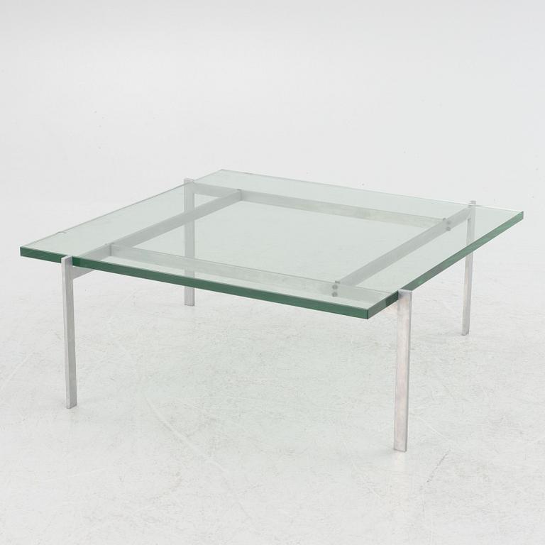 Poul Kjaerholm, a "PK-61" coffee table, E.Kold Chirstiansen, Denmark, second half of the 20th century.