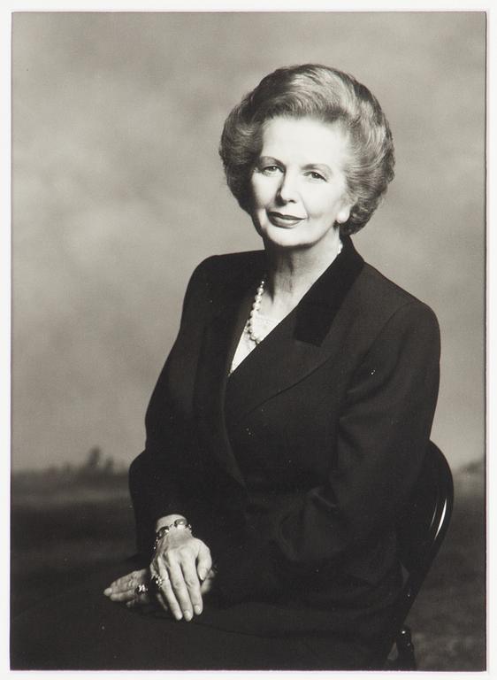 Terence Donovan, "Margaret Thatcher", 1995.