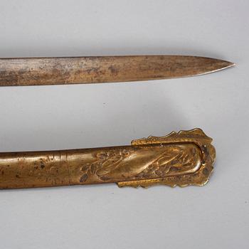 An american saber, second half of the 19th century.