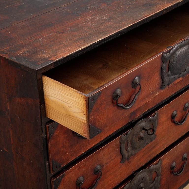 Tansu, Japan omkring år 1900.