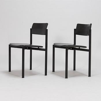 Ilmari Tapiovaara, tuoleja, 4+1 kpl, "Kiki" Merva 1900-luvun loppu.