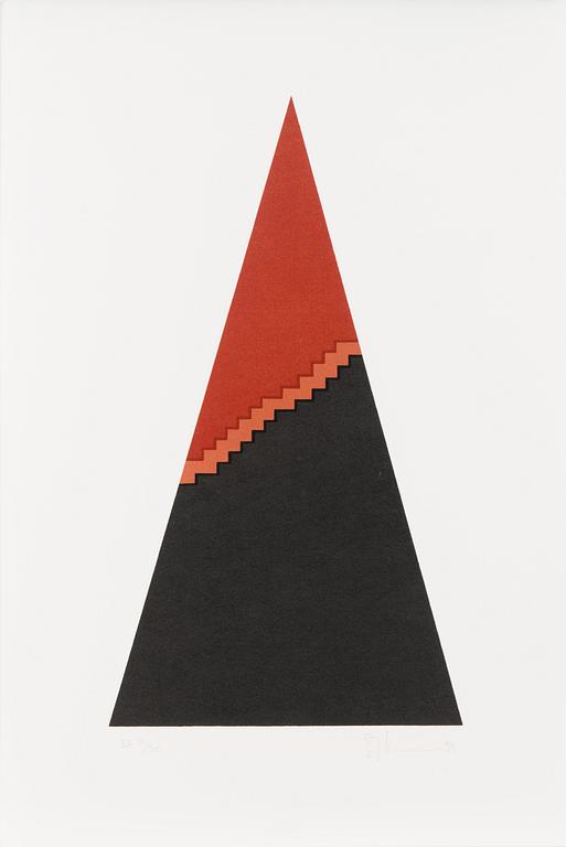 Portfolio of ten serigraphs, signed and dated -94, numbered EA 14/50.