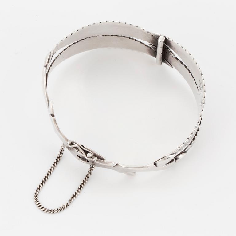 GERTRUD ENGEL, för A Michelsen, Armring, sterlingsilver.