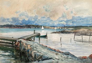 70. Anna Gardell-Ericson, Motiv från Lysekil.