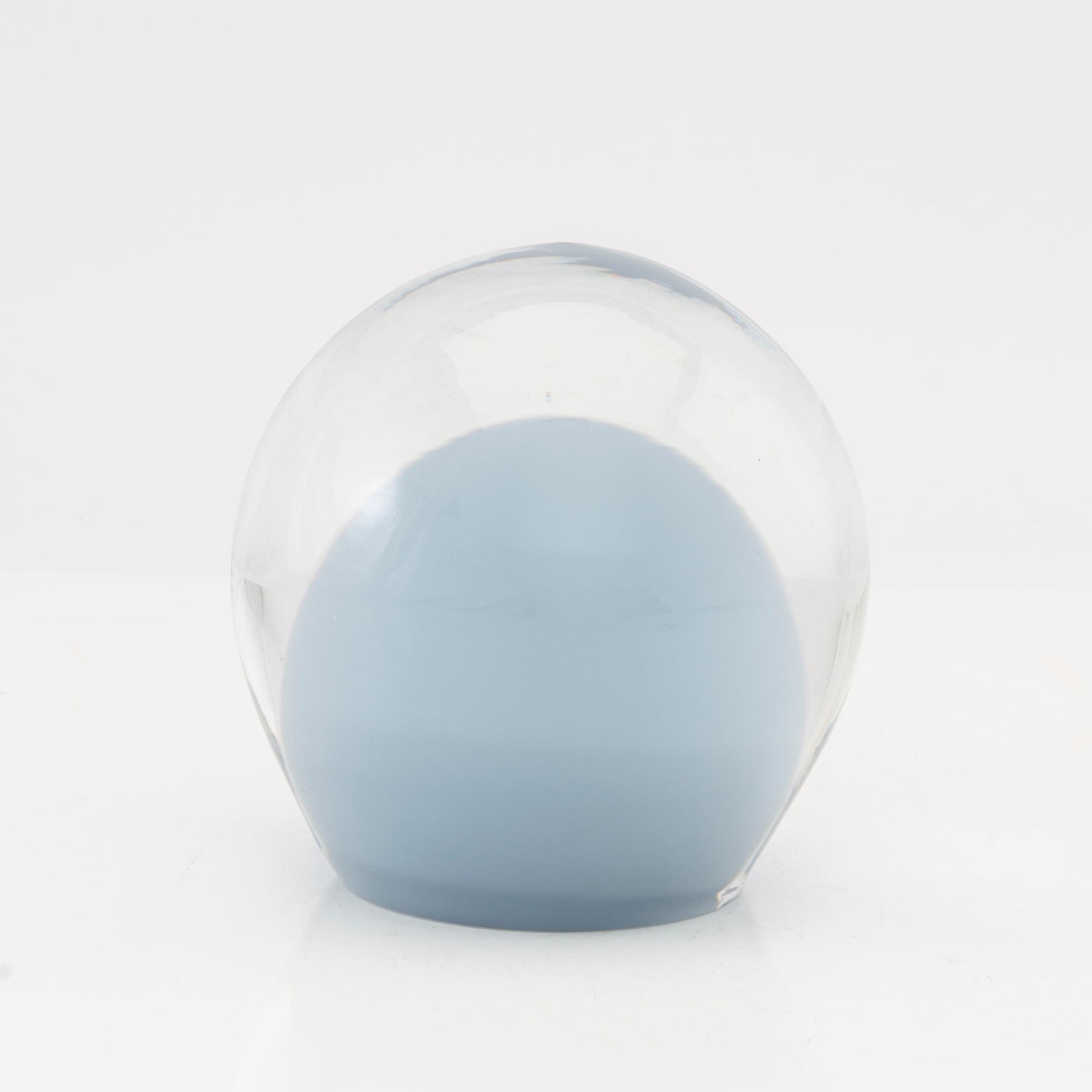 Berit Johansson, unsigned glass sculpture.