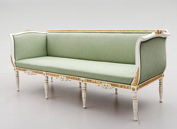 SOFFA, gustaviansk stil, tidigt 1900-tal.