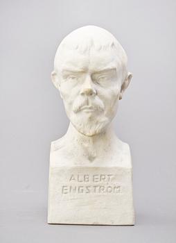 OKÄND KONSTNÄR, skulptur, gips, 1900-tal.