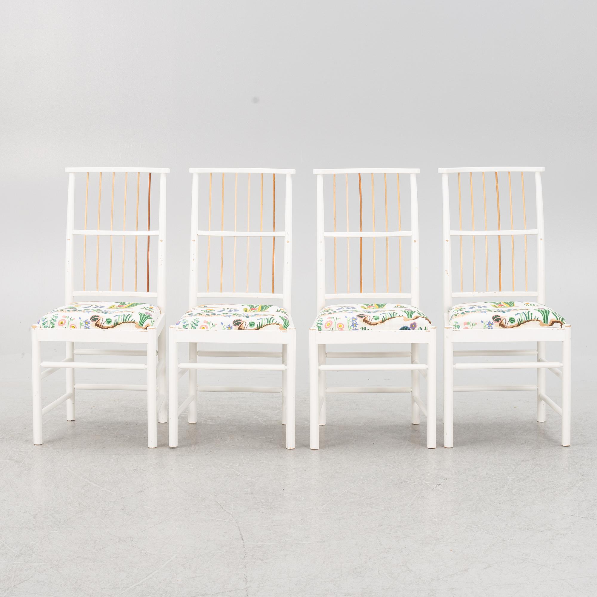 Josef Frank, forur model 2025 chairs, Firma Svenskt Tenn.