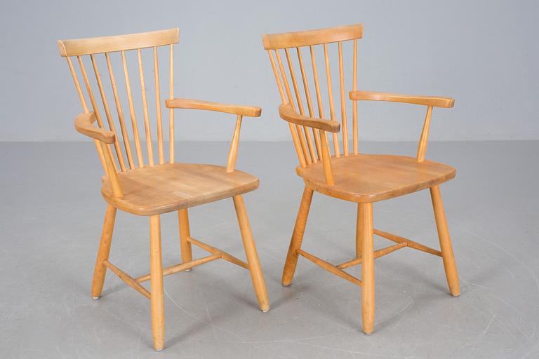 KARMSTOLAR, 2 st. "Lilla Åland", Carl Malmsten. 1994.