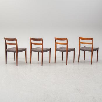 NILS JONSSON, A table and 4 chairs, "Garmi", Troeds, Bjärnum. 1960s.