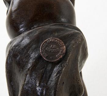 OKÄND KONSTNÄR, skulptur, brons, 1900/2000-tal.