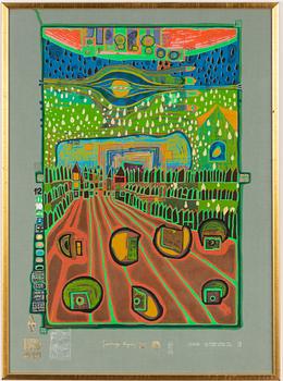 Friedensreich Hundertwasser, Ur "Look at it on a rainy day (The Regentag Portfolio)".