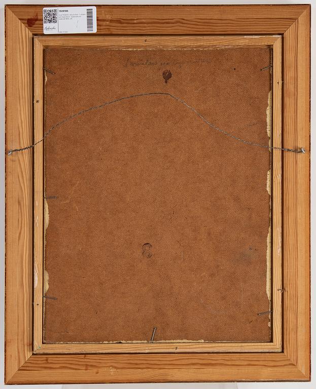 Axel Wallert, oil on board, signed and dated 1956.