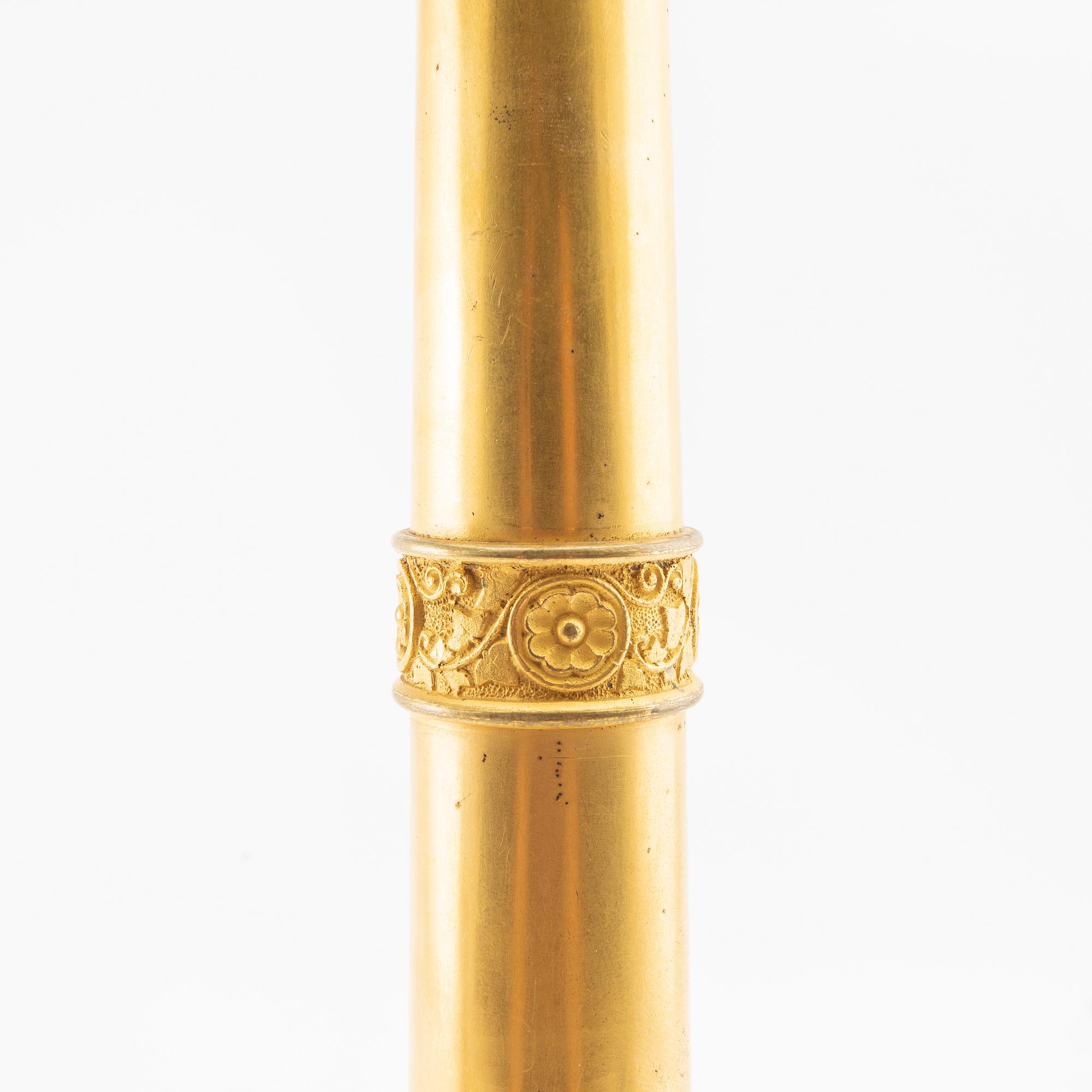 Kandelabrar ett par Empire-stil sent 1800-tal.