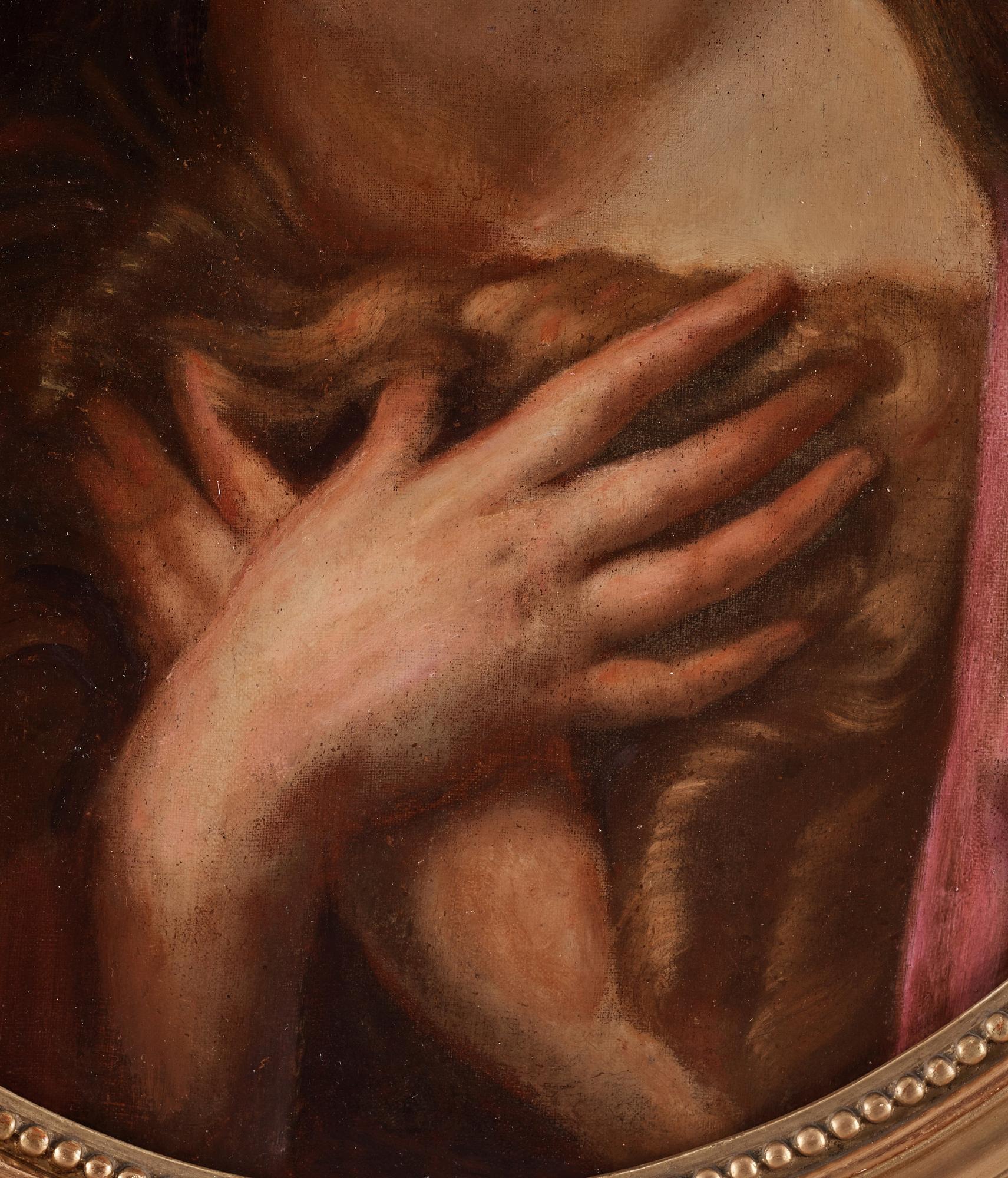Guido Reni, follower of, oil on canvas.