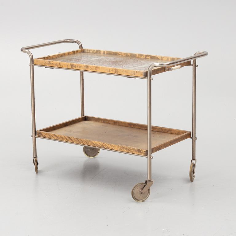 Serving trolley, Functionalist, 1930s.