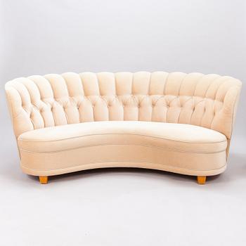 A mid-20th century sofa.