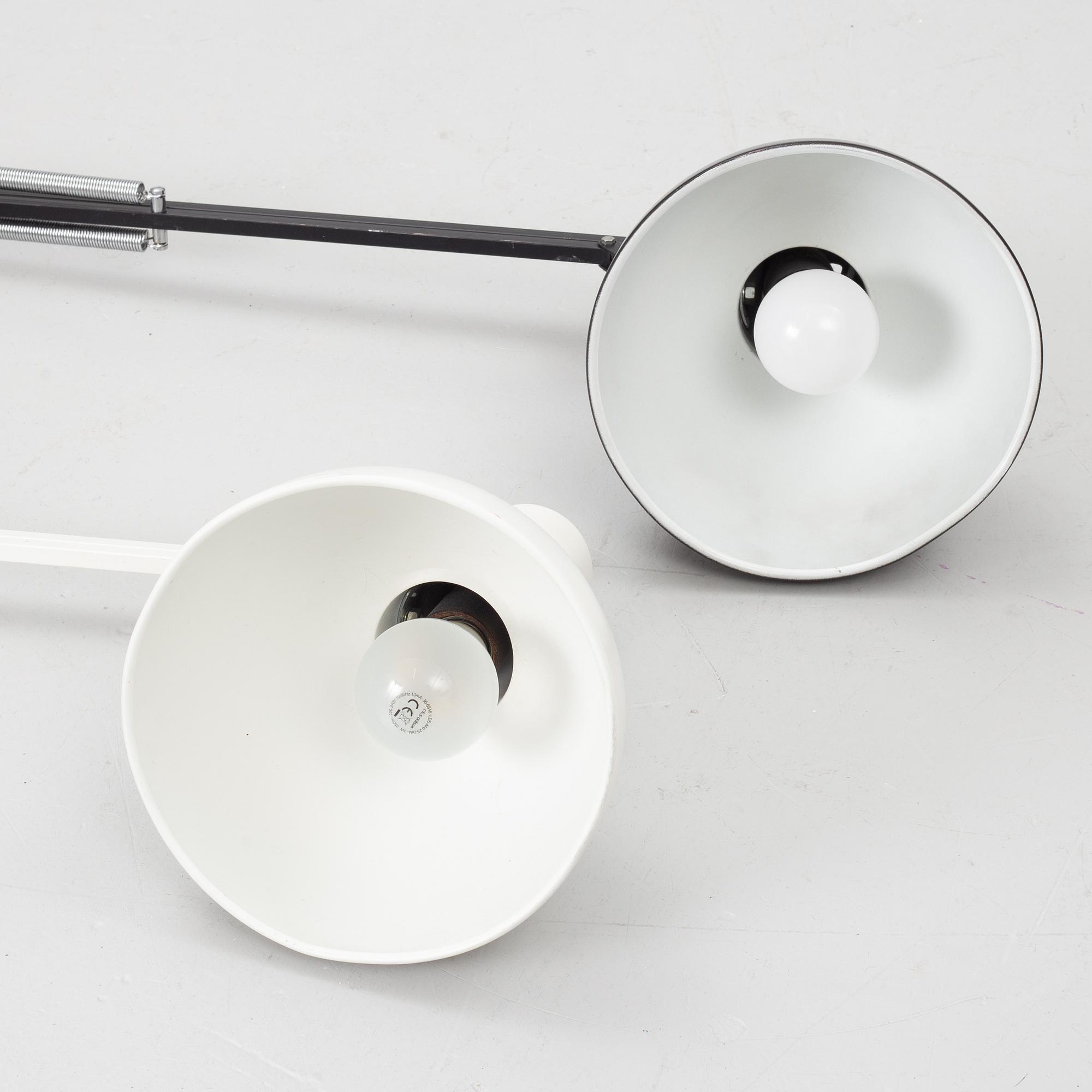 Louis Poulsen, Desk lamps, 2 pcs, Denmark.