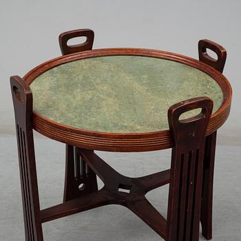 An Art Noveau table, early 20th century.