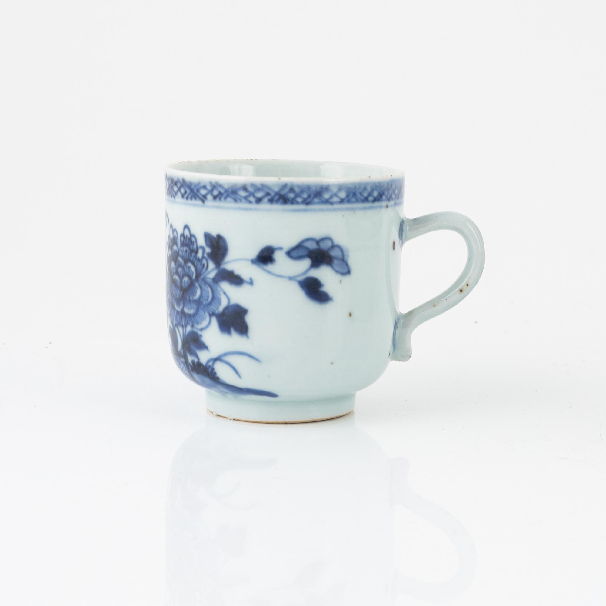 Company porcelain, 7 pieces, China, 18th century.