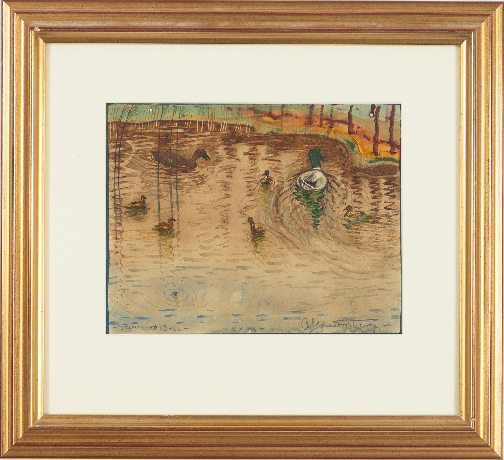 Carl Johan Forsberg, "Familieidyll".