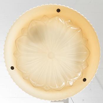 Harald Notini, a model '10073' ceiling light, Arvid Böhlmarks Lampfabrik, 1920's.