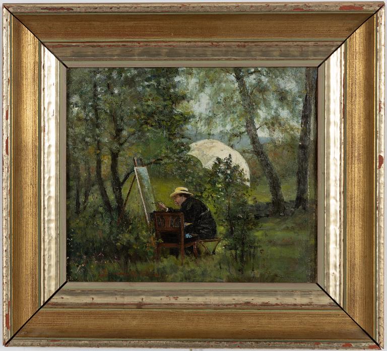 Severin Nilson, The Outdoor Painter.