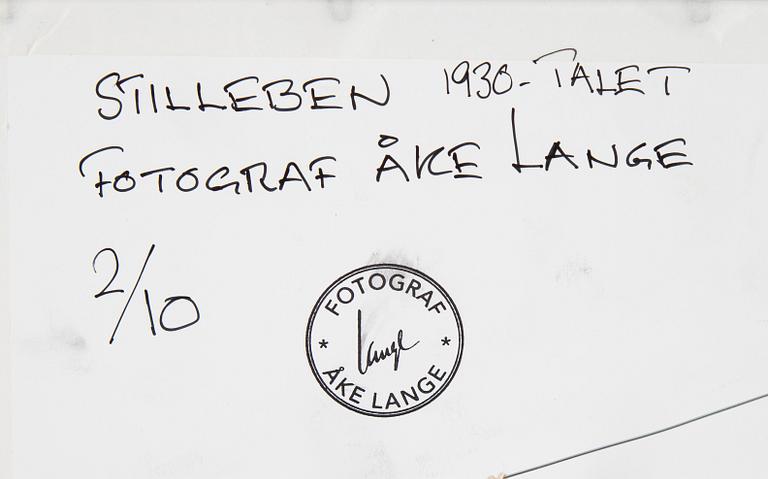 Åke Lange, after, C-print, 2/10.