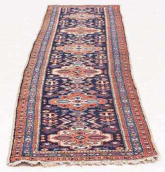 A runner carpet, Northwest Persian, circa 328 x 80 cm.