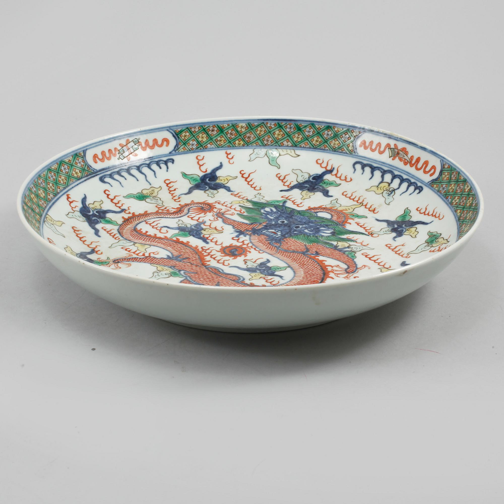 SKÅLFAT, porslin, Kina, 1900-tal.