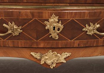 A Swedish Rococo 18th century commode.