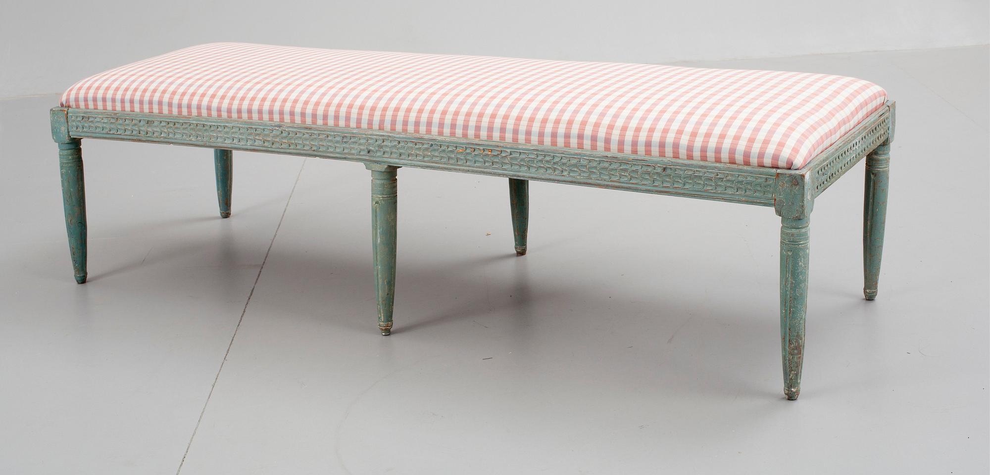 A late Gustavian bench.