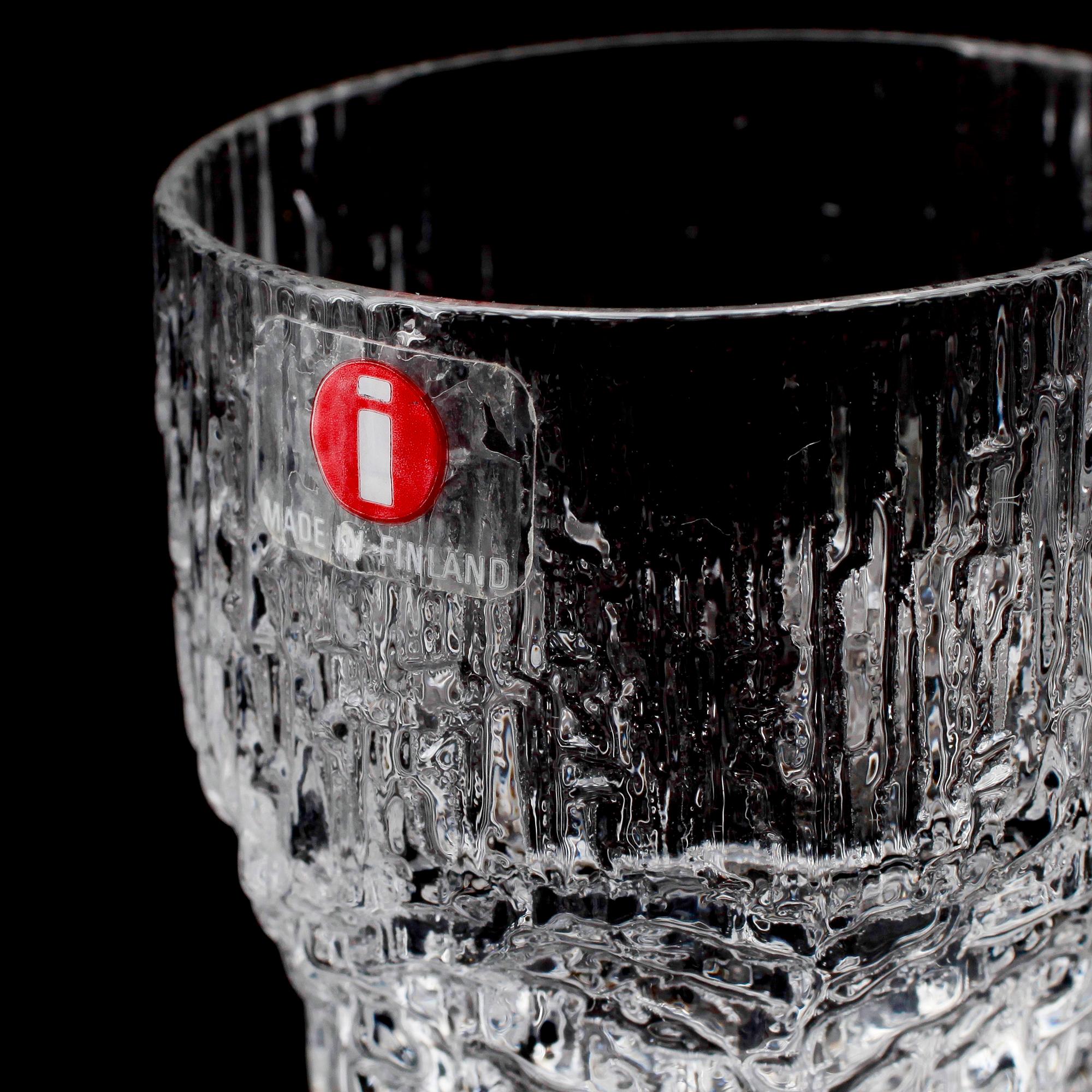 SERVISGLAS, 32 st, "Aslak", Tapio Wirkkala, Iittala.