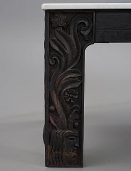 Anna Petrus, four cast iron reliefs, Näfveqvarn, Sweden, pieces of a table designed for the Metropolitan exhibition in New York 1927.