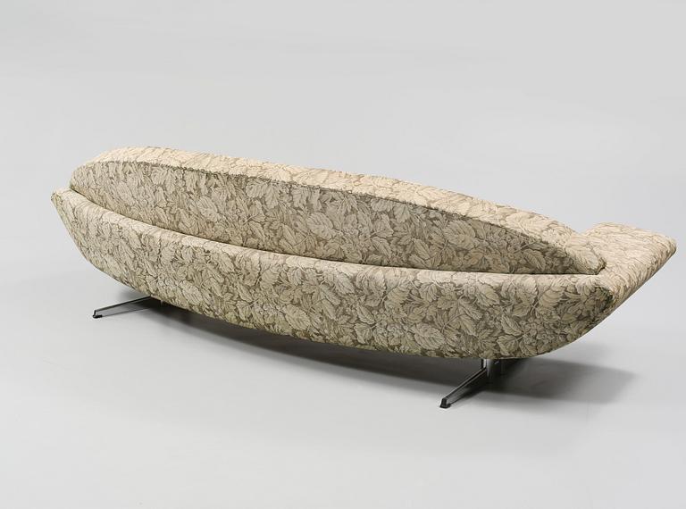 SOFFA samt FÅTÖLJER, ett par, "Capri", Johannes Andersen, Trensum, Sverige, 1950/60-tal.