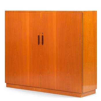 324. Nordiska Kompaniet, an elm veneered cabinet, Sweden, 1930s-40s.