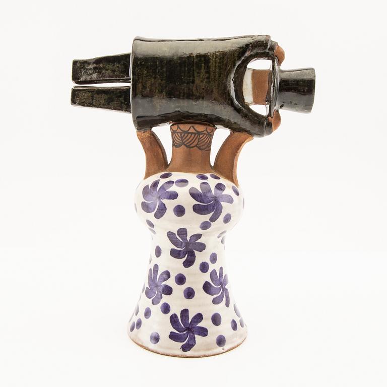 Lisa Larson, a signed stoneware figurine Gustavsberg.