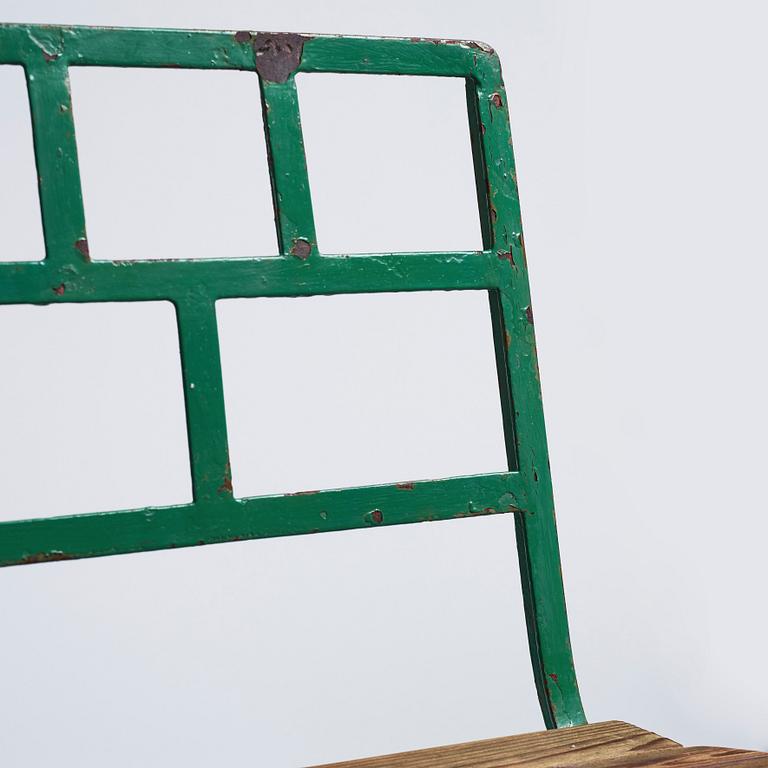 Carl Hörvik, a pair of garden chairs,  Sweden ca 1927-1929.