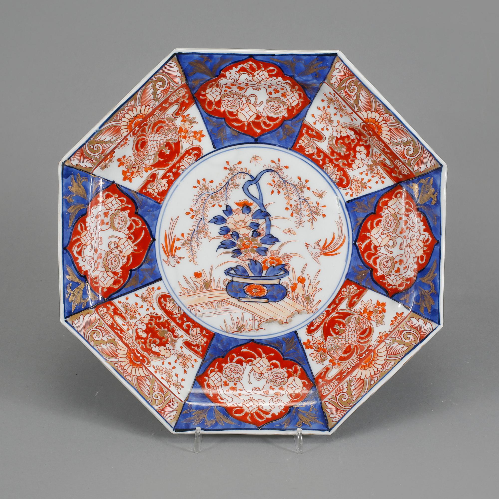 FAT, porslin, Japan, 1800-tal.