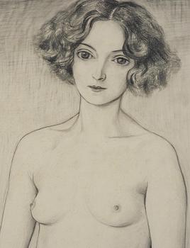 Nils von Dardel, Sitting model (Nadia).