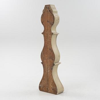 A rococo long case clock, Sweden, second half of the 18th century.