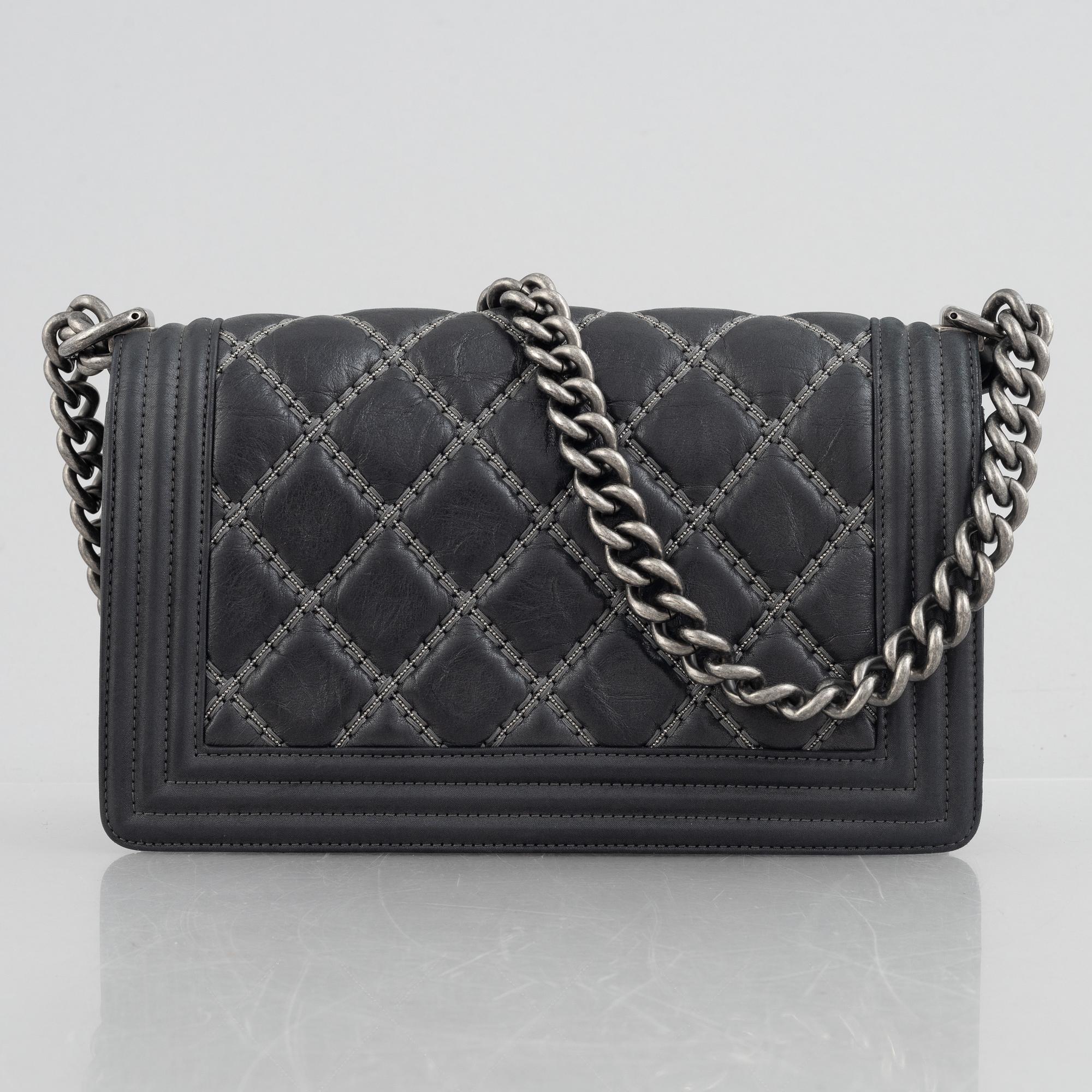 Chanel, bag, "Double Stitch Medium Boy Bag", 2017.