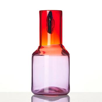 Oiva Toikka, a "Pompom" glass vase, Nuutajärvi, Notsjö, Finland, late 1960s.